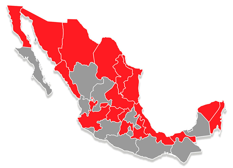 Mapa República Mexicana